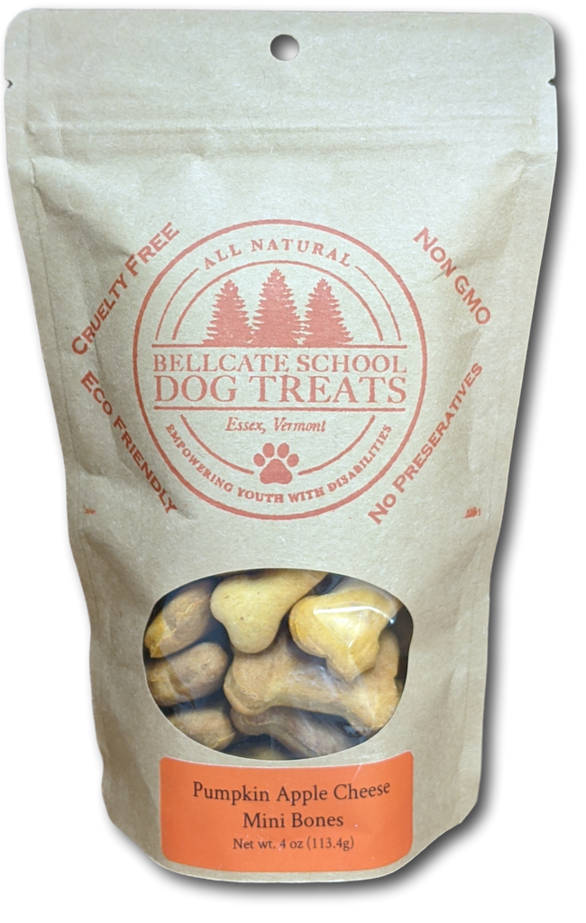 Pumpkin Apple Cheese Bones EAT BELLCATE SCHOOL DOG TREATS   