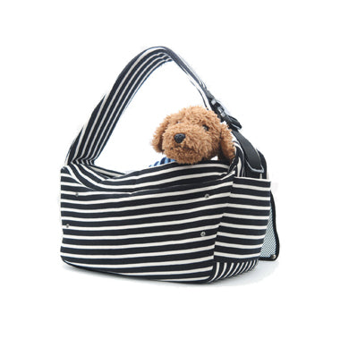 BETTERS | Sling Bag in Black & White Stripe Carry BETTERS   