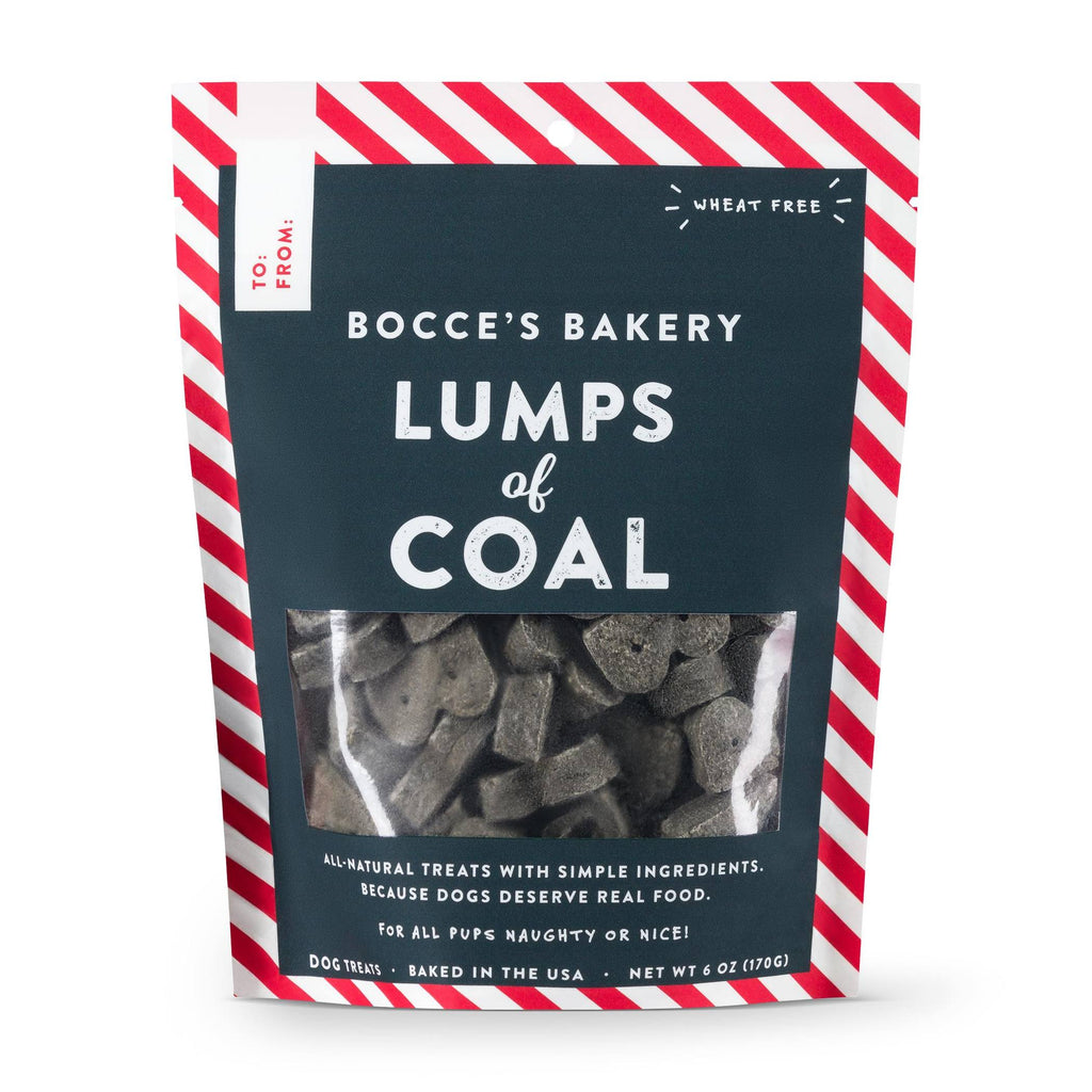 Lumps of Coal PB & Molasses Dog Treats Eat BOCCE'S BAKERY   