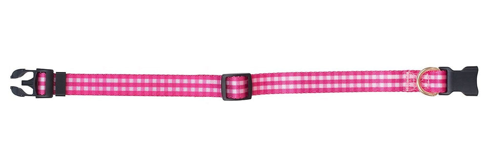 BOULEVARD | Gingham Collar in Pink Collar BOULEVARD   