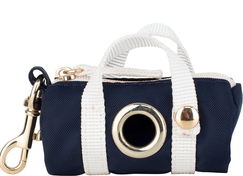 BOULEVARD | Toto Poop Bag Holder in Navy Add-Ons BOULEVARD   
