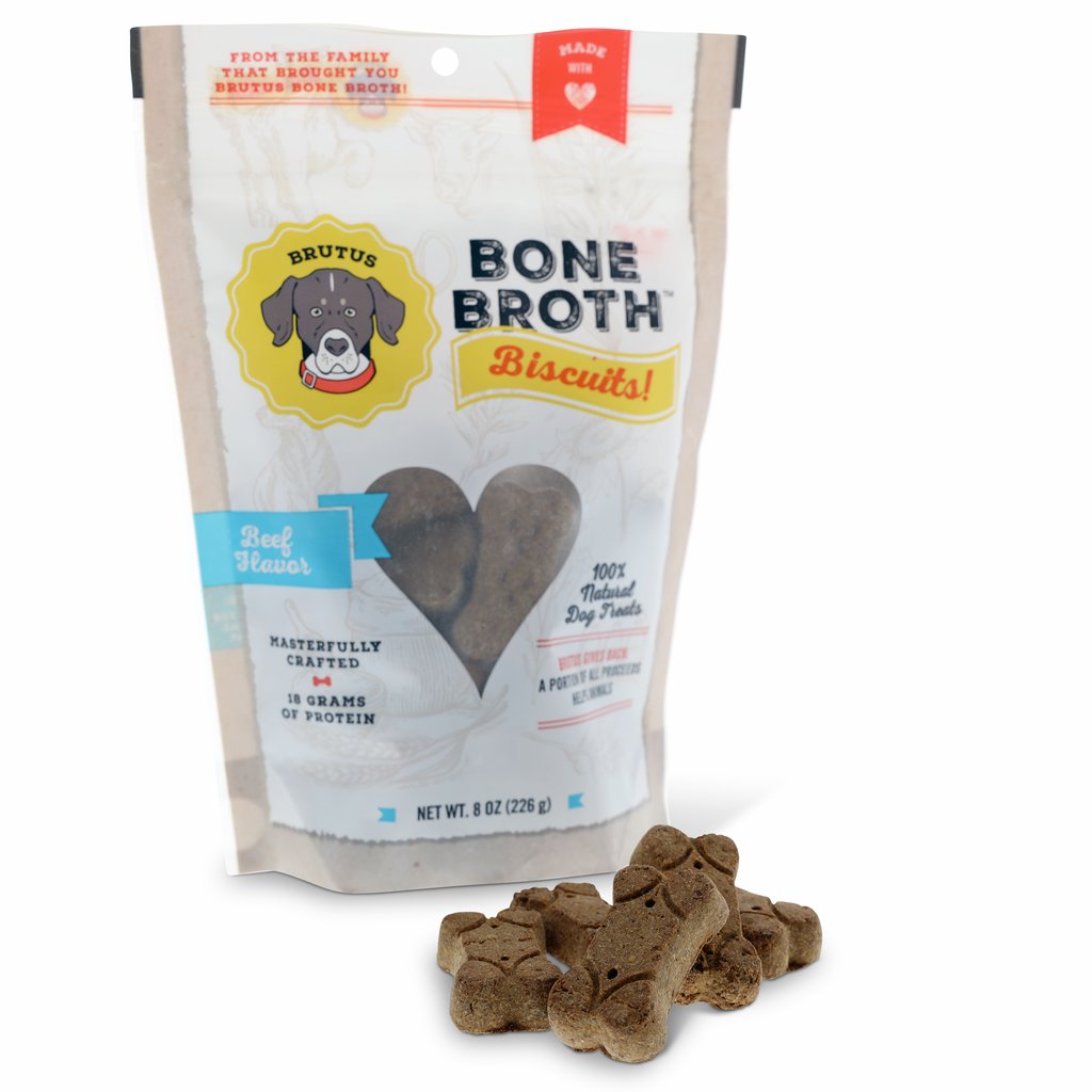 BRUTUS BONE BROTH | Bone Broth Biscuits in Chicken Flavor Eat BRUTUS BONE BROTH   