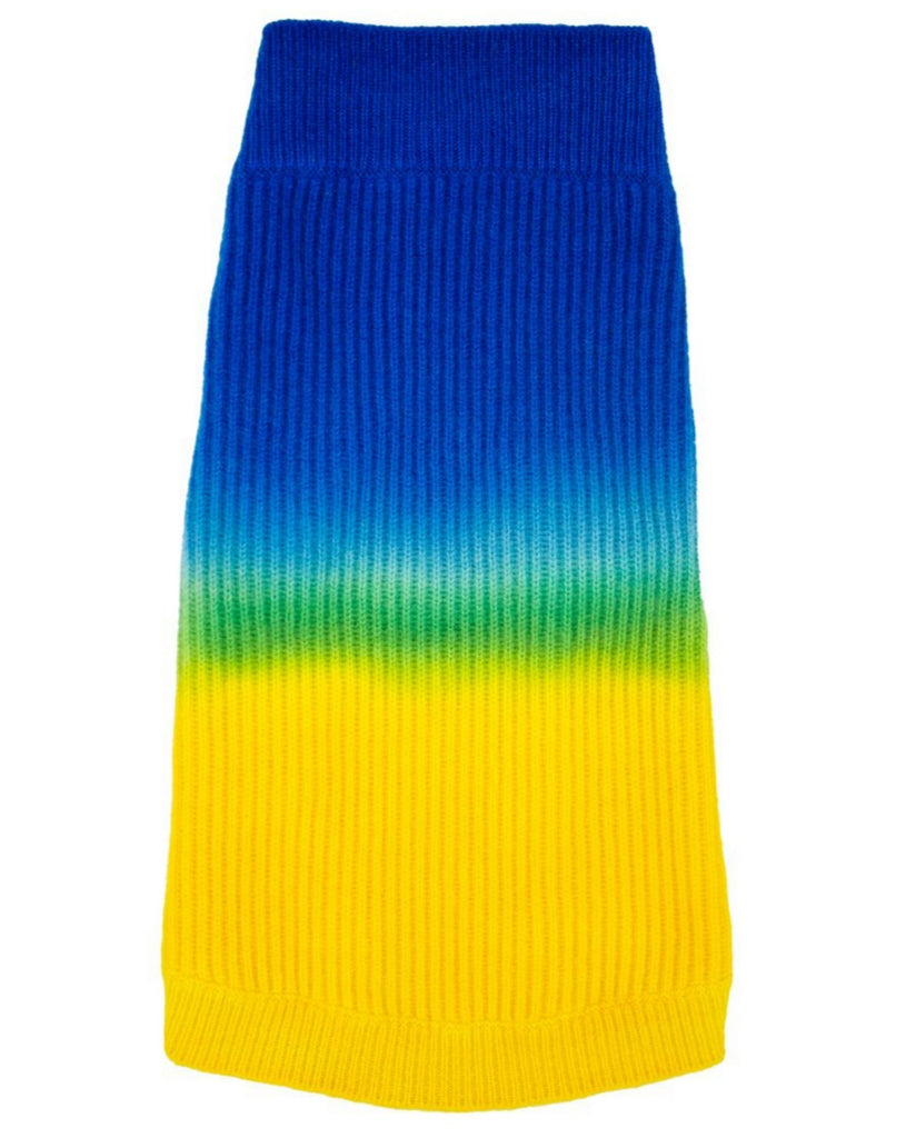 Tie-Dye Cashmere Blend Sweater in Blueberry & Pineapple << FINAL SALE >> Wear RUBY RUFUS   