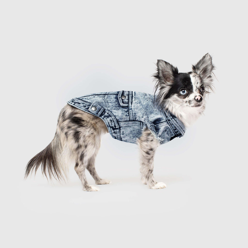 CANADA POOCH | Downtown Denim Vest Apparel CANADA POOCH   
