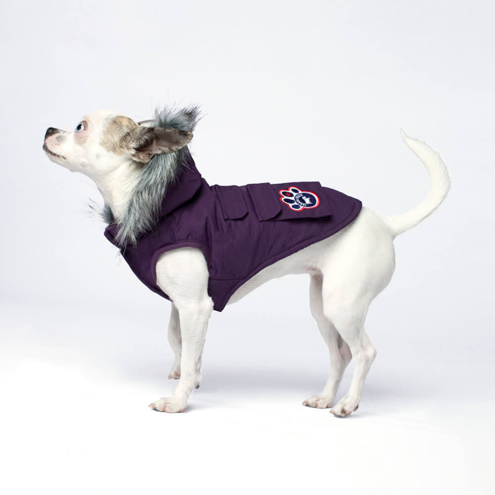CANADA POOCH | Everest Explorer Vest in Plum (BIG DOG SALE) Coats & Jackets CANADA POOCH   