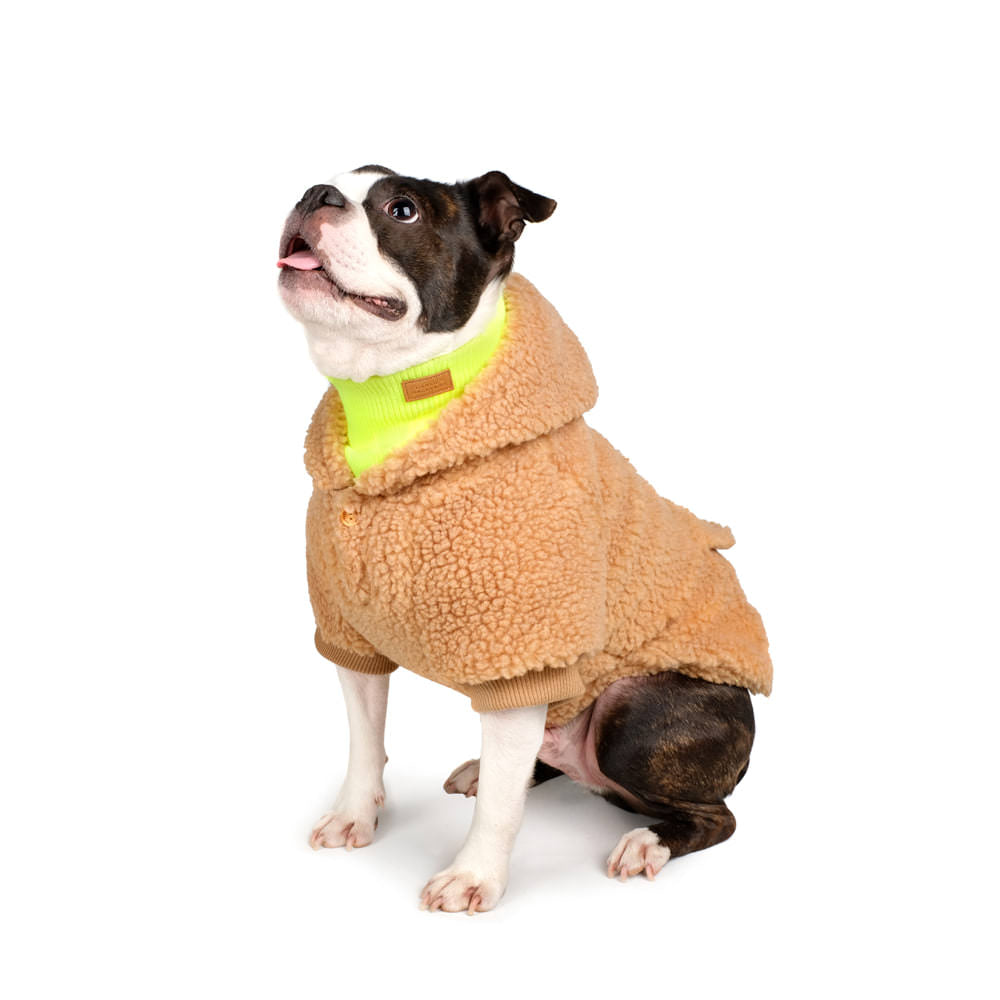 CHARLIE'S BACKYARD | Dickie Turtleneck Warmer in Neon Yellow Accessories CHARLIE'S BACKYARD   