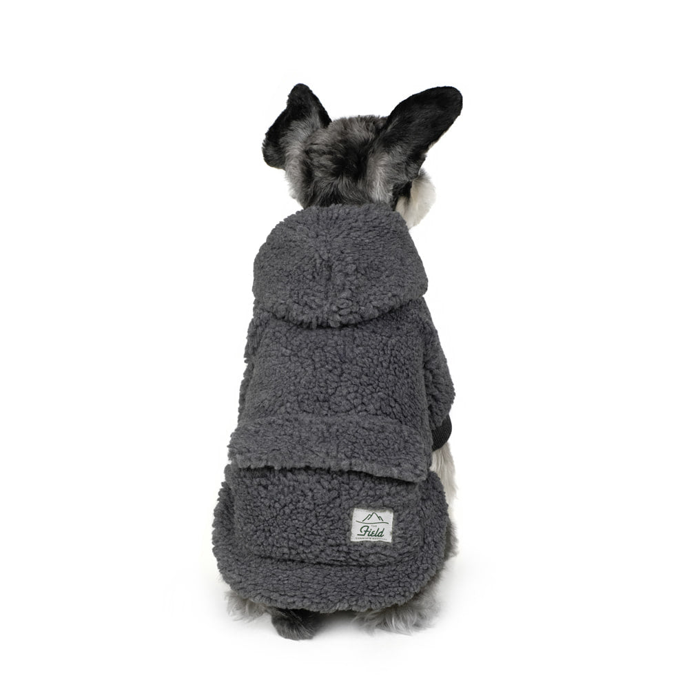 CHARLIE'S BACKYARD | Dickie Hoodie in Grey Apparel CHARLIE'S BACKYARD   