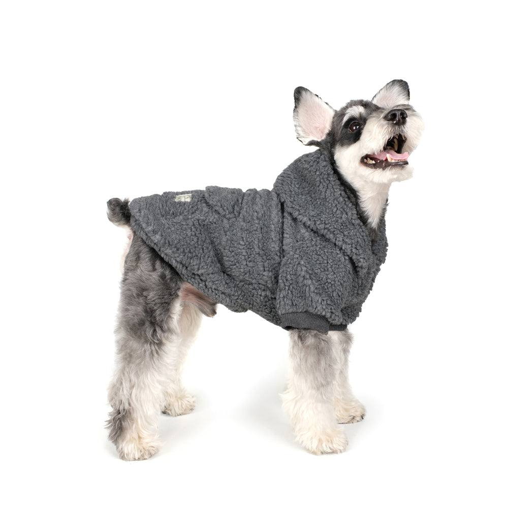 CHARLIE'S BACKYARD | Dickie Hoodie in Grey Apparel CHARLIE'S BACKYARD   