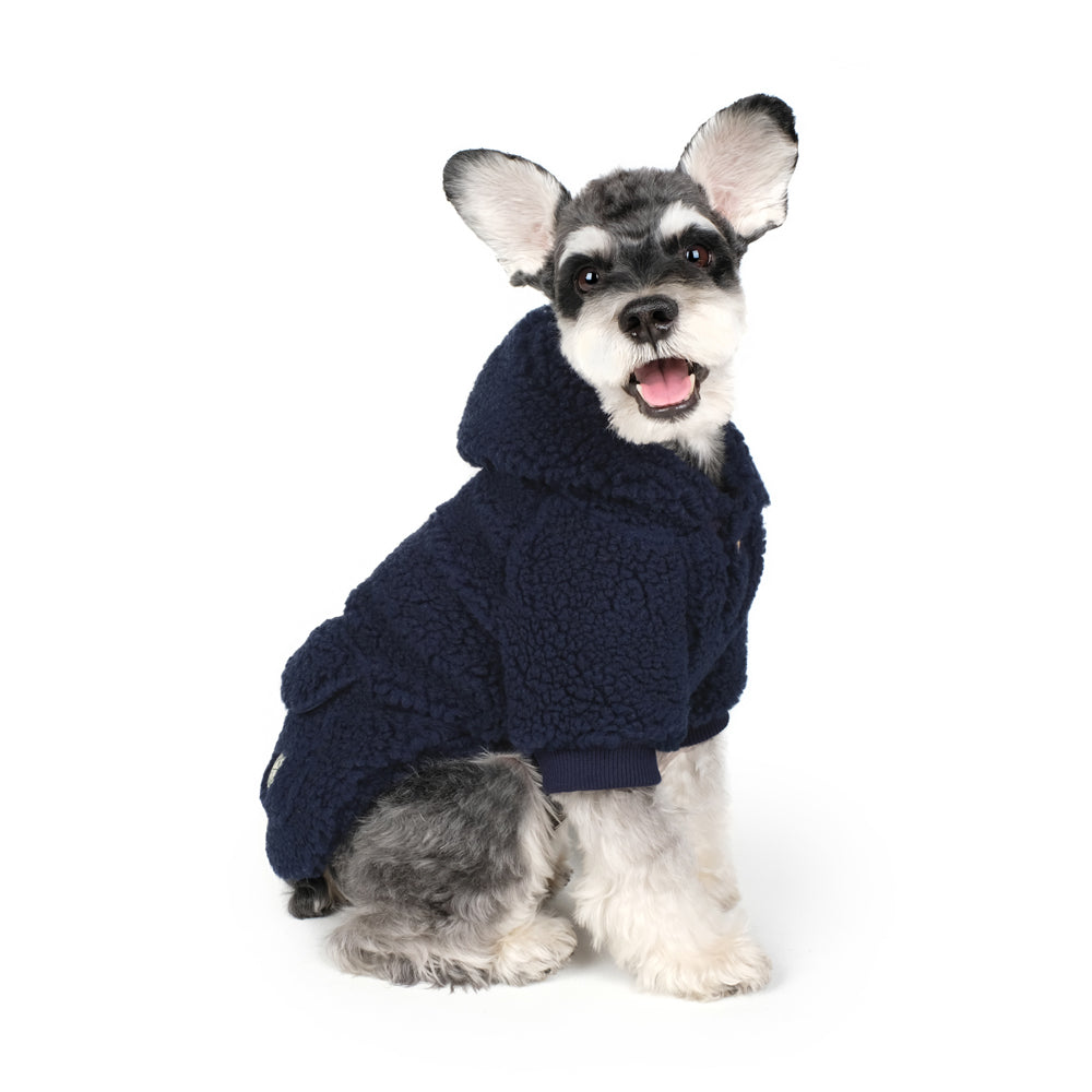 CHARLIE'S BACKYARD | Dickie Hoodie in Navy Apparel CHARLIE'S BACKYARD   