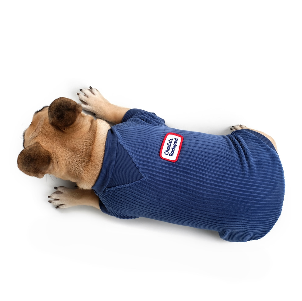 CHARLIE'S BACKYARD | Alley Pullover in Navy Apparel CHARLIE'S BACKYARD   