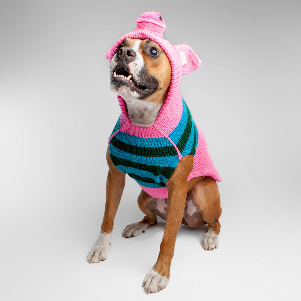 CHILLY DOG | Pink Piggy Hoodie Sweater (BIG DOG SALE) Apparel Chilly Dog   