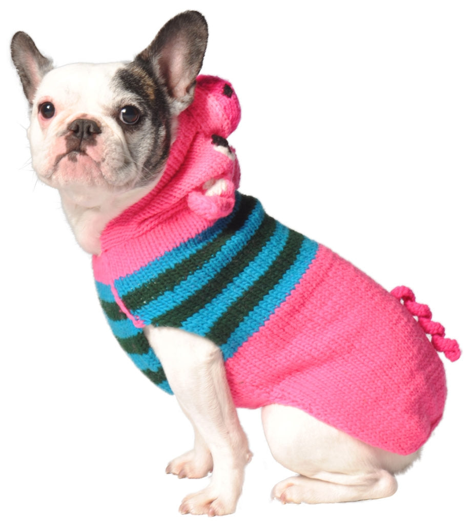 CHILLY DOG | Pink Piggy Hoodie Sweater (BIG DOG SALE) Apparel Chilly Dog   