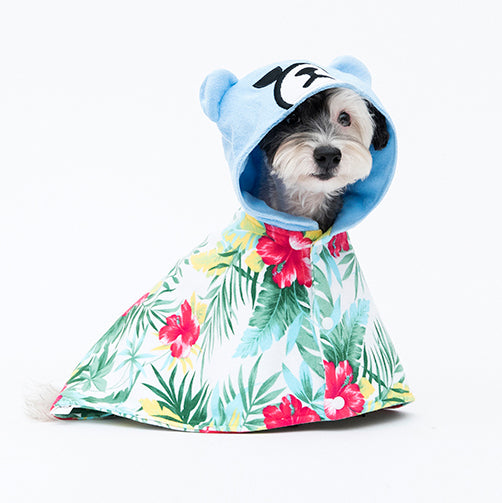 COTE A COTE | Krunk Bathrobe in Hawaiian Print Apparel COTE A COTE   