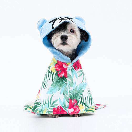 COTE A COTE | Krunk Bathrobe in Hawaiian Print Apparel COTE A COTE   