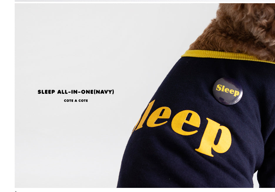 COTE A COTE | SLEEP All-In-One in Navy Apparel COTE A COTE   