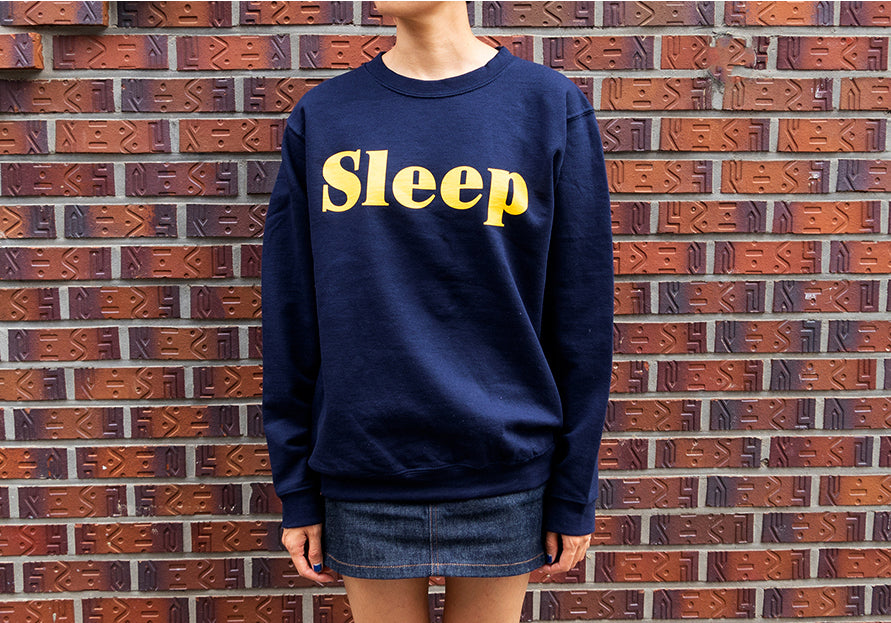 COTE A COTE | Human Sleep Sweatshirt Human COTE A COTE   
