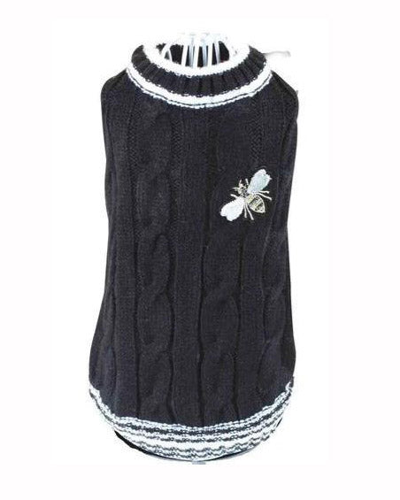 Black Bee Cable Sweater (FINAL SALE) Wear CROCI   