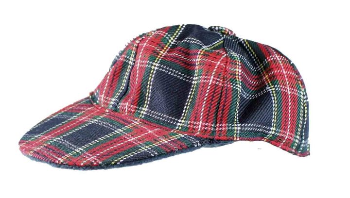 CROCI | British Cap in Red Plaid Accessories CROCI   