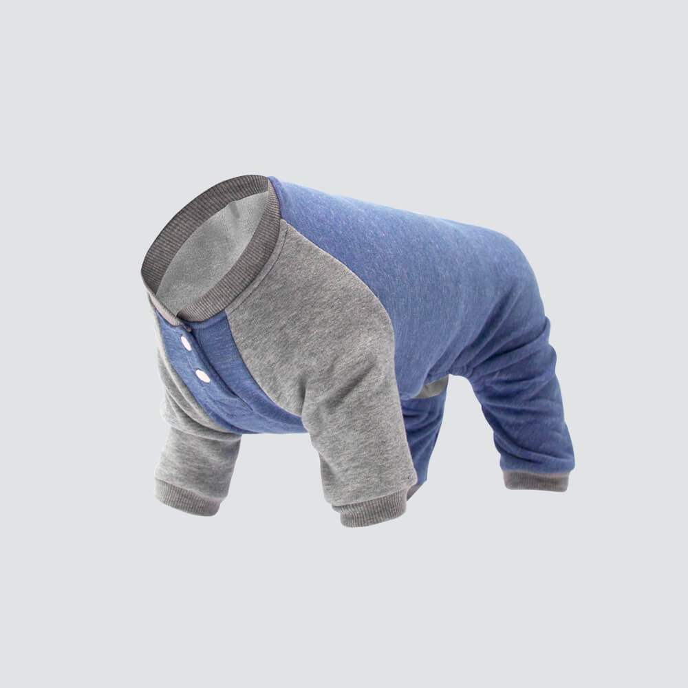 CANADA POOCH | Frosty Fleece Sweatsuit in Blue Apparel CANADA POOCH   