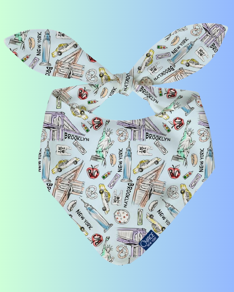 Love NYC Dog Bandana Wear CHACE NEW YORK   