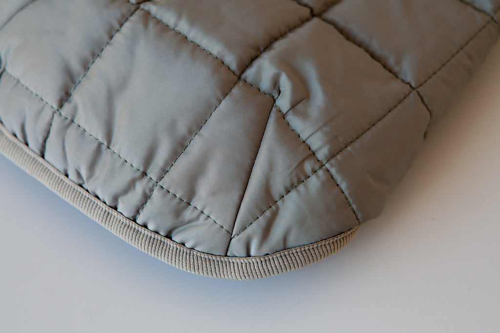 DENTISTS APPOINTMENT | Warm Quilted Vest in Khaki (w/ Harness Hole) Apparel DENTISTS APPOINTMENT   