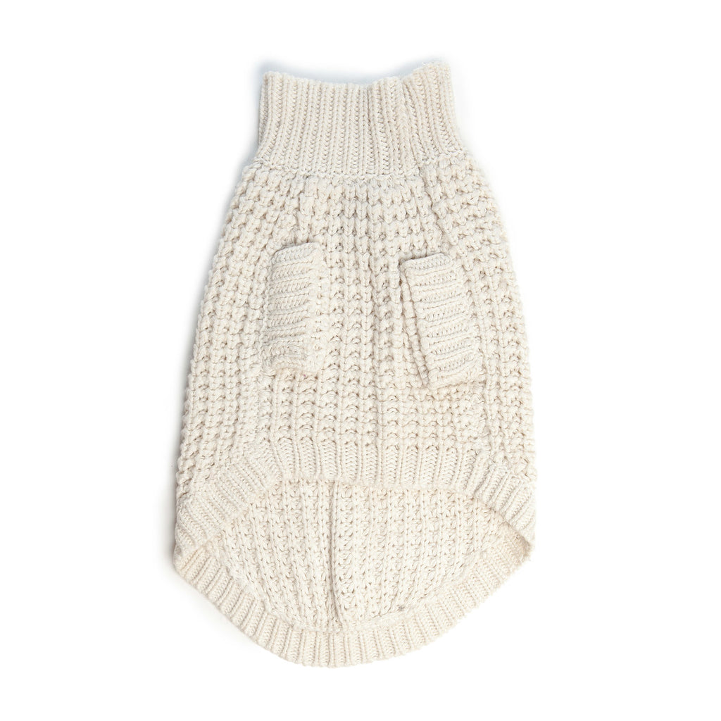 DNY | Chunky Knit Beach Sweater in Shell Apparel DNY   
