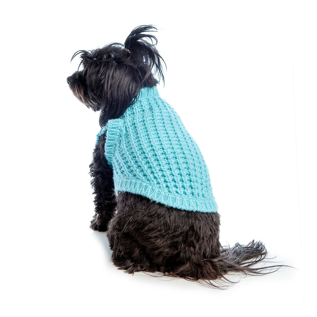 DNY | Chunky Knit Sleeveless Sweater in Sky Blue Apparel DNY   
