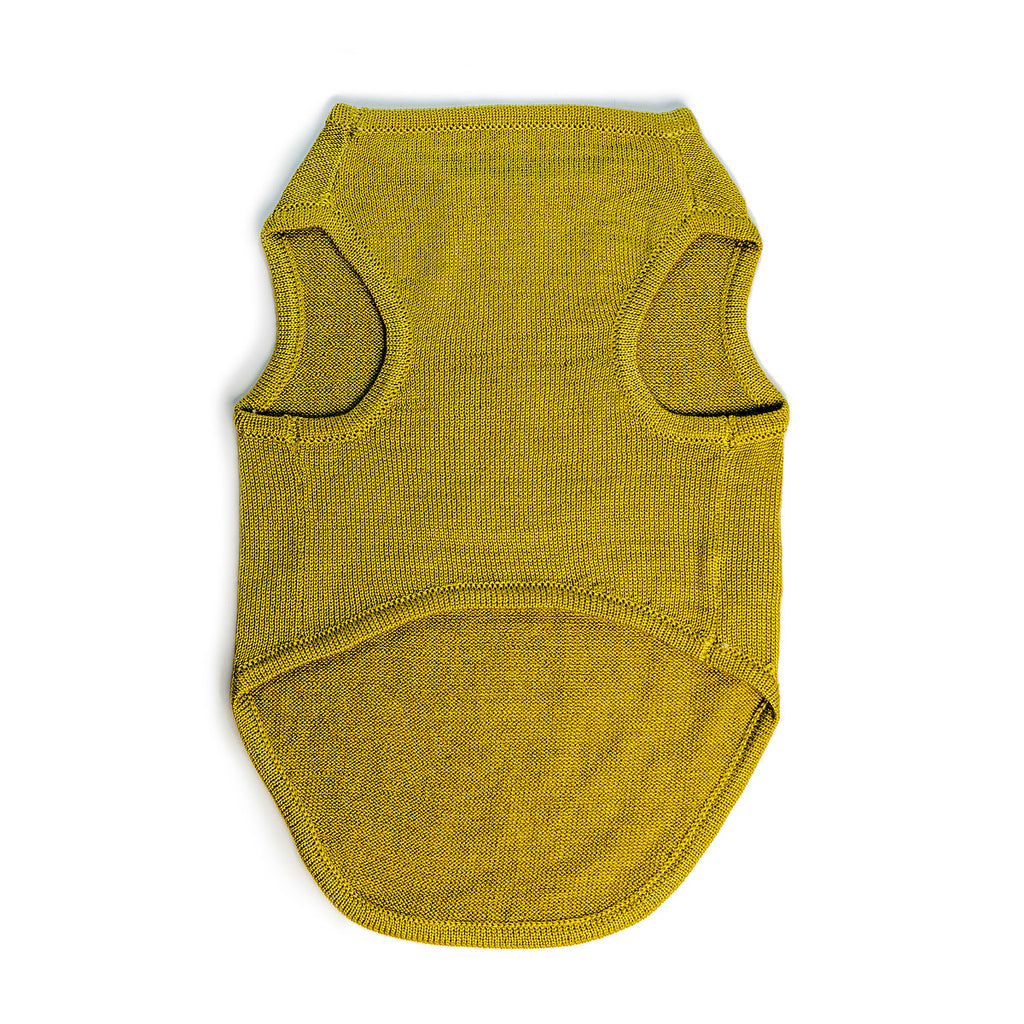 DNY | Sleeveless Knit Tee in Chartreuse Green Apparel DNY   