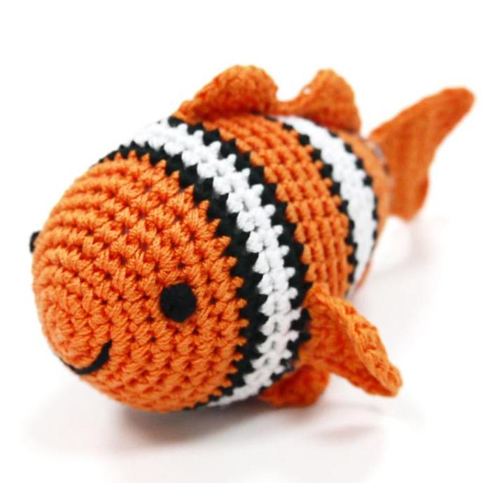 DOGO | Clown Fish Squeaky Toy Play DOGO   