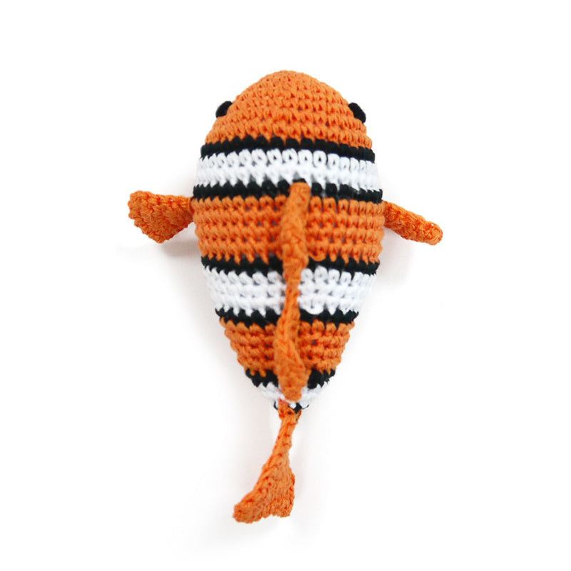 DOGO | Clown Fish Squeaky Toy Play DOGO   