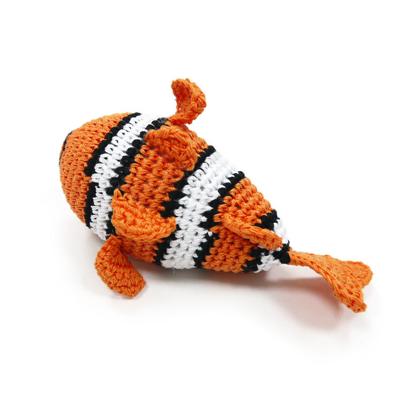 DOGO | Clown Fish Squeaky Toy Play DOGO   