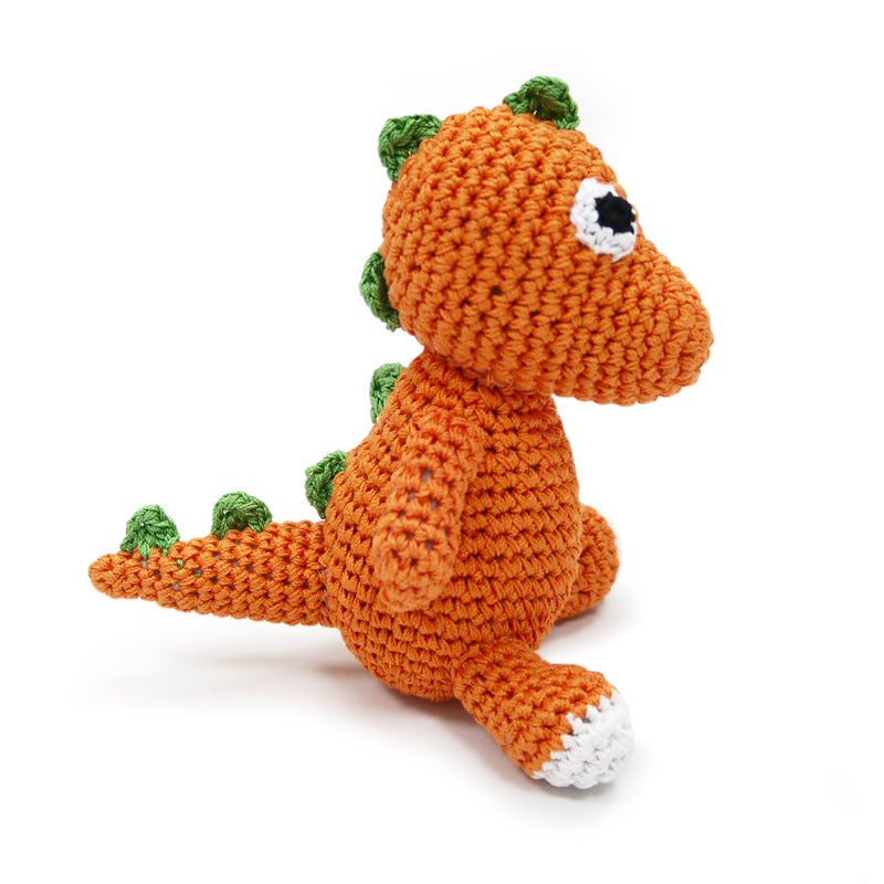 DOGO | Dinosaur Squeaky Toy Play DOGO   
