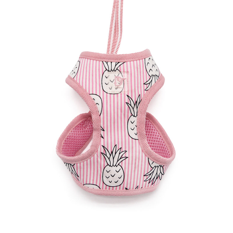 DOGO | Pineapple Harness in Pink Harness DOGO   
