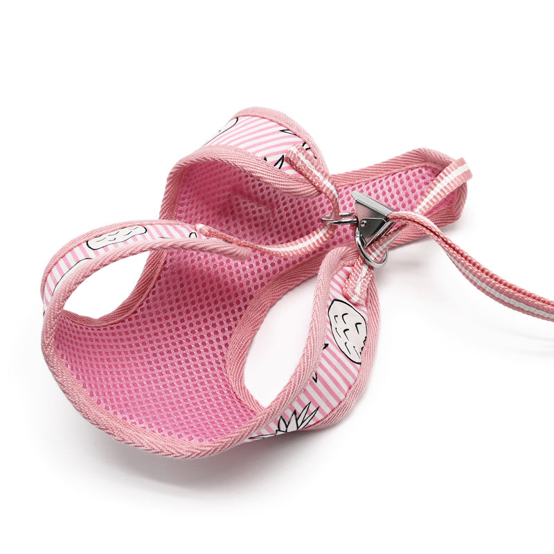 DOGO | Pineapple Harness in Pink Harness DOGO   