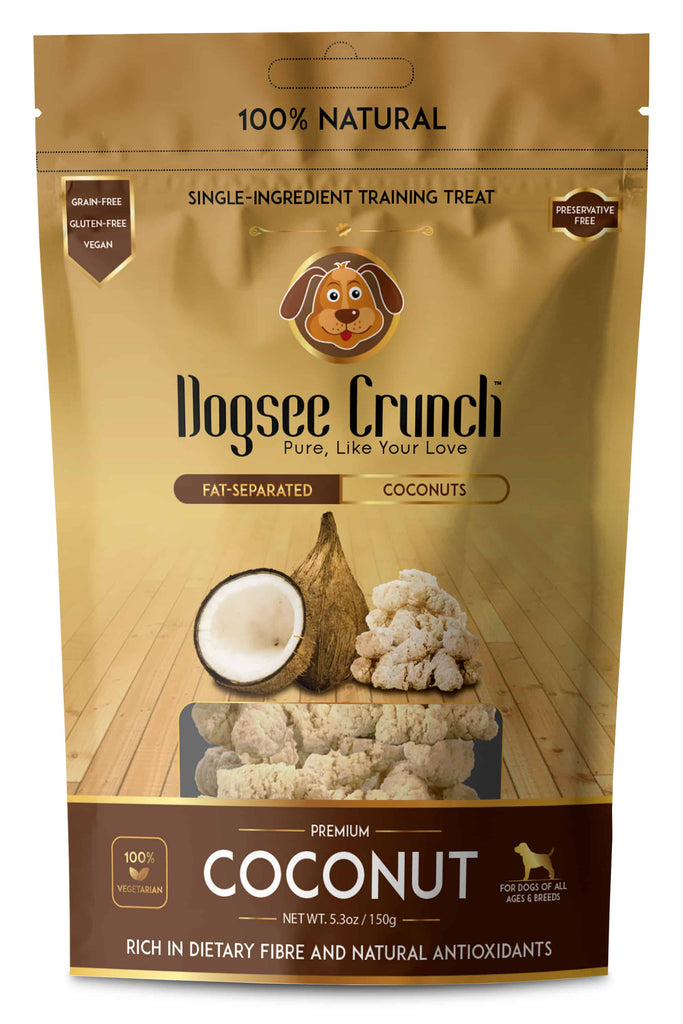 DOGSEE CRUNCH | Coconut Crunch Eat DOGSEE CHEW   