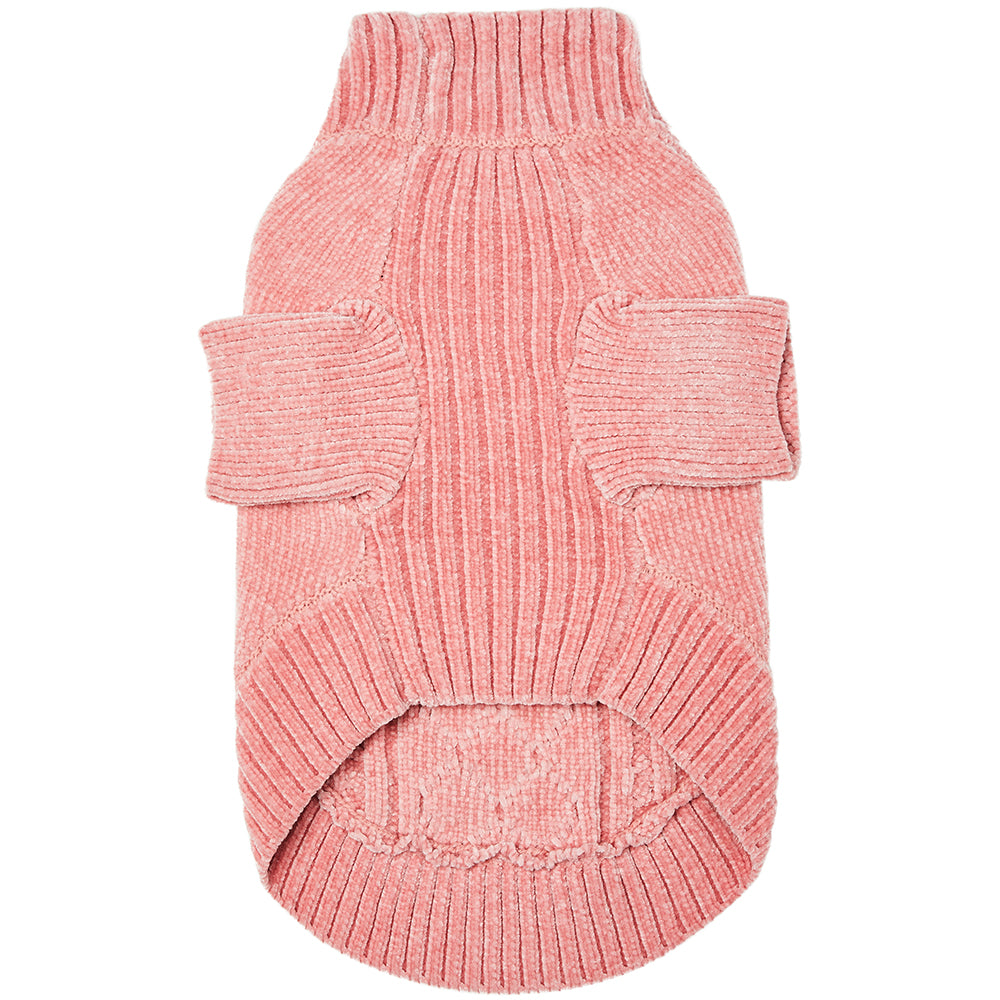Cozy Chenille Sweater in Dusty Rose (FINAL SALE) Apparel DOGS & CATS & CO.   