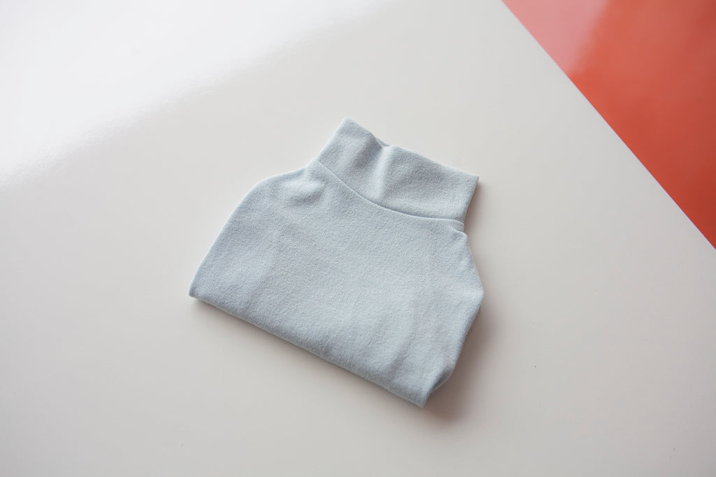 Basic Turtleneck in Light Blue (FINAL SALE) Apparel DENTISTS APPOINTMENT   