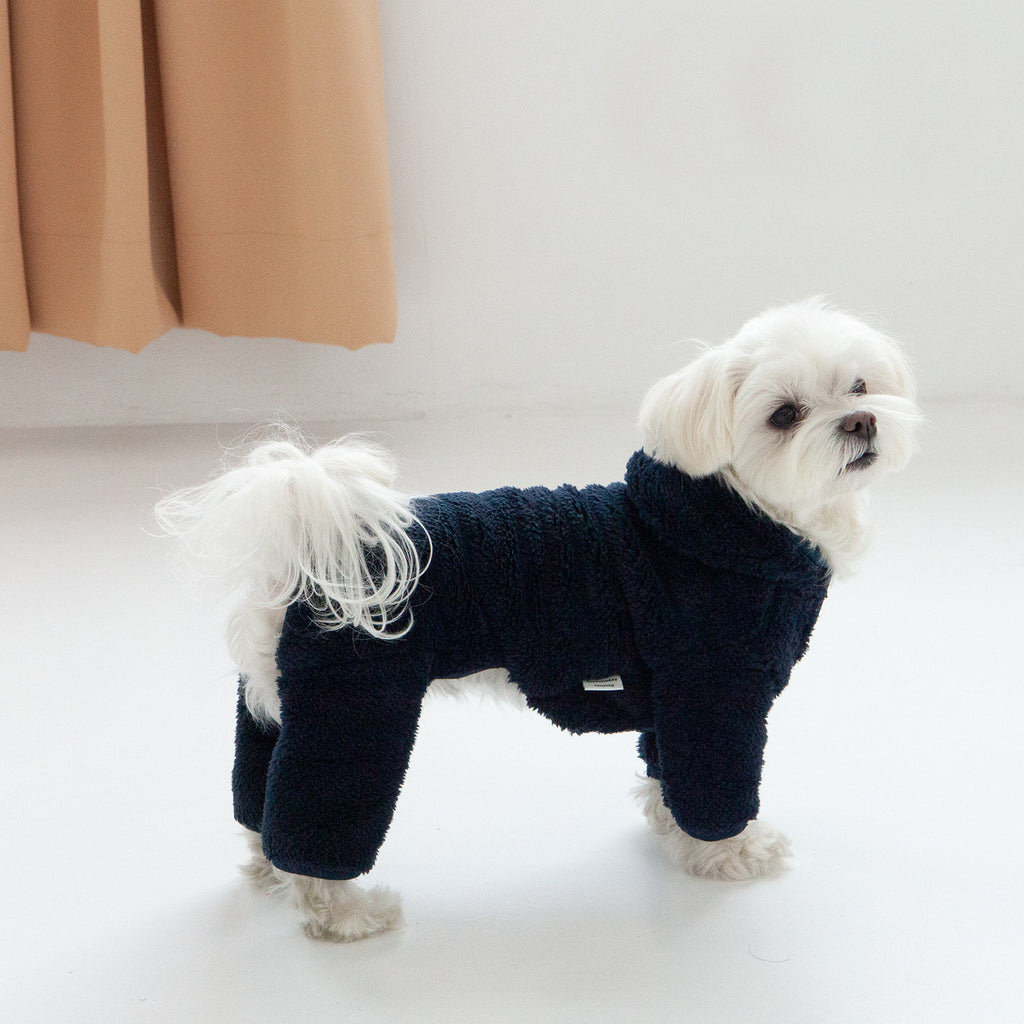Boa Fleece All-in-One in Navy (FINAL SALE) Apparel DENTISTS APPOINTMENT   