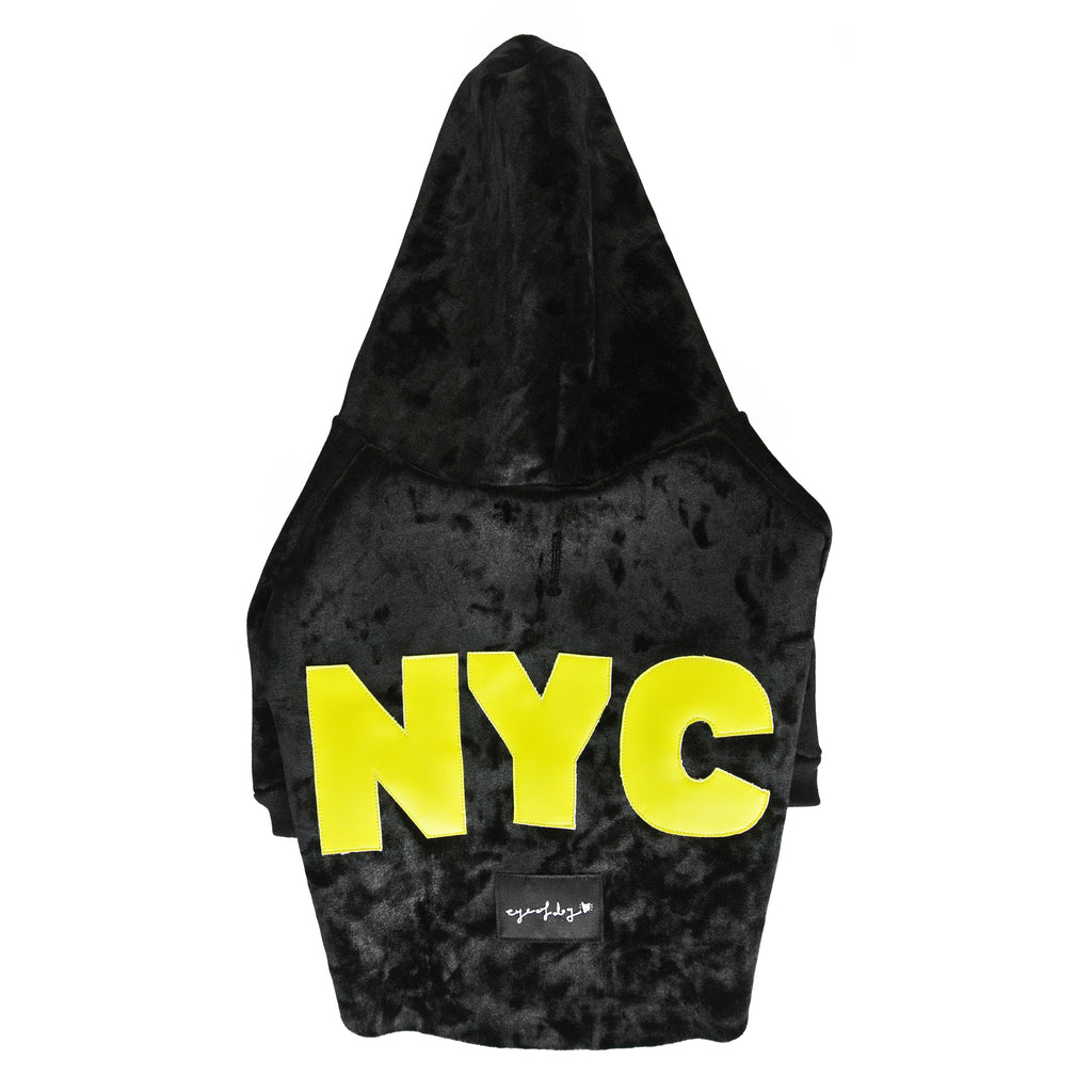 Black Velvet NYC Hoodie (DOG & CO. Exclusive) (FINAL SALE) (FINAL SALE) Wear EYE OF DOG   