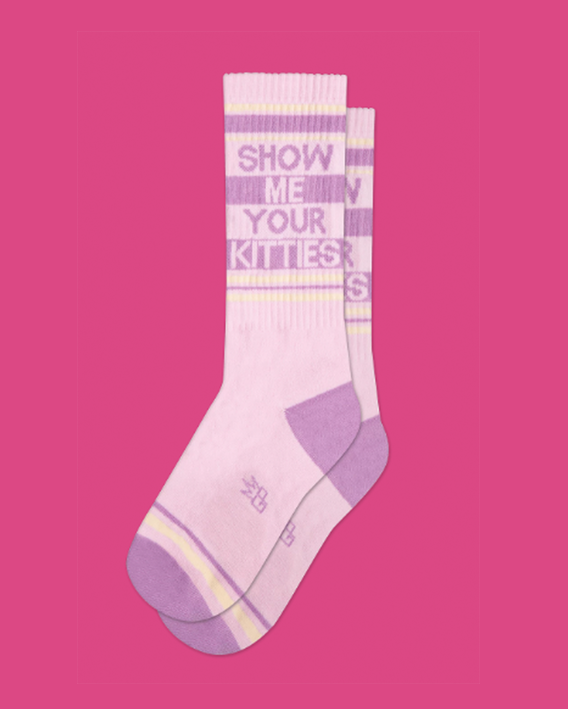 Kitties Socks (FINAL SALE) CAT GUMBALL POODLE   