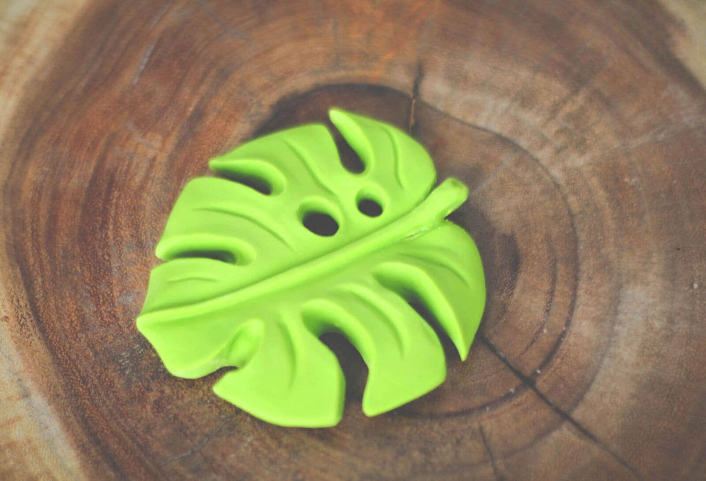 LANCO TOYS | Monstera Deliciosa Rubber Teether Toys LANCO TOYS   