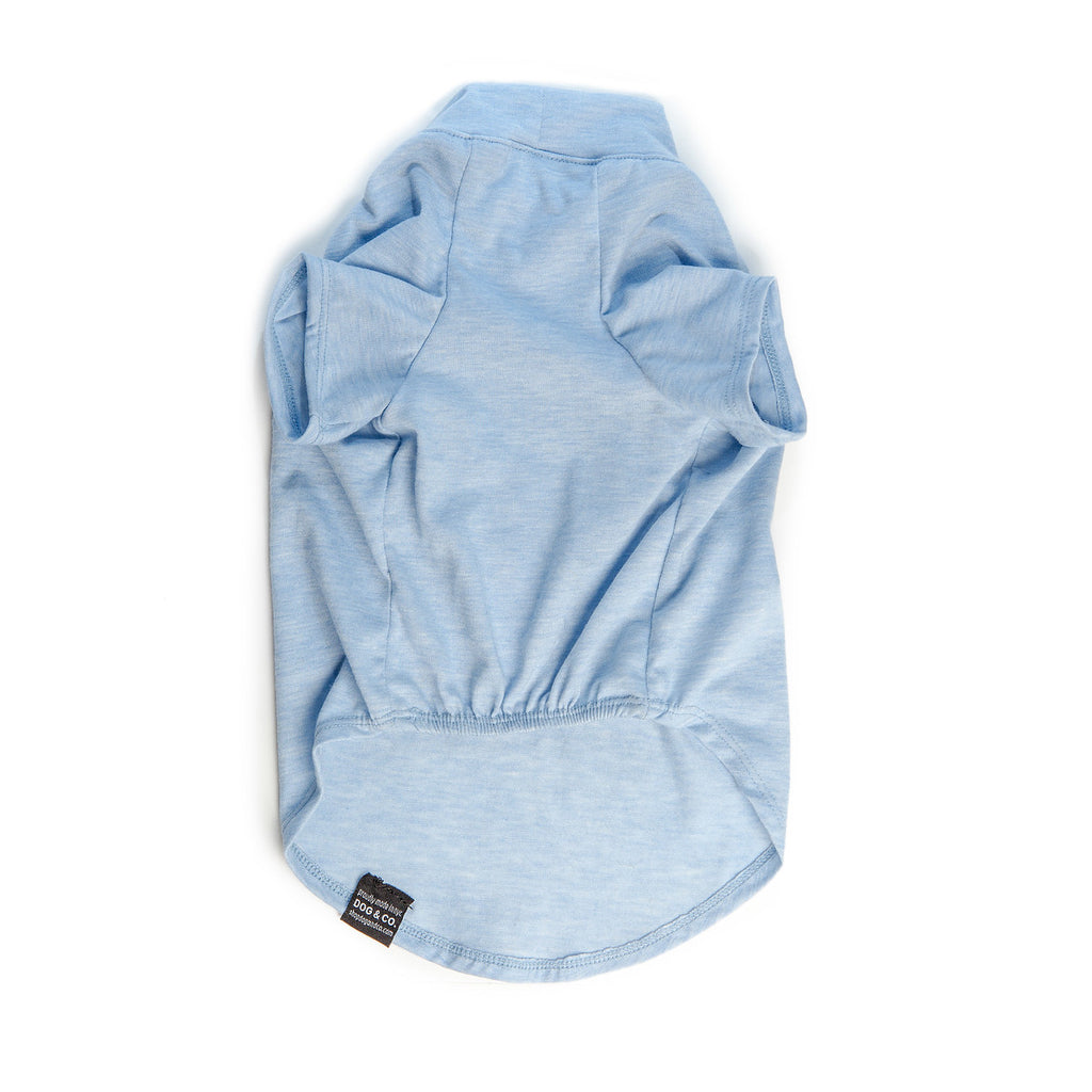 DOG & CO. | Perfect T in Light Blue Stretch Apparel DOG & CO. COLLECTION   