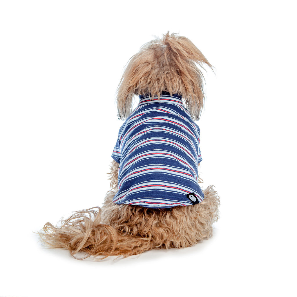 DOG & CO. | Perfect T in Vintage Blue & Red Stripe Apparel DOG & CO. COLLECTION   