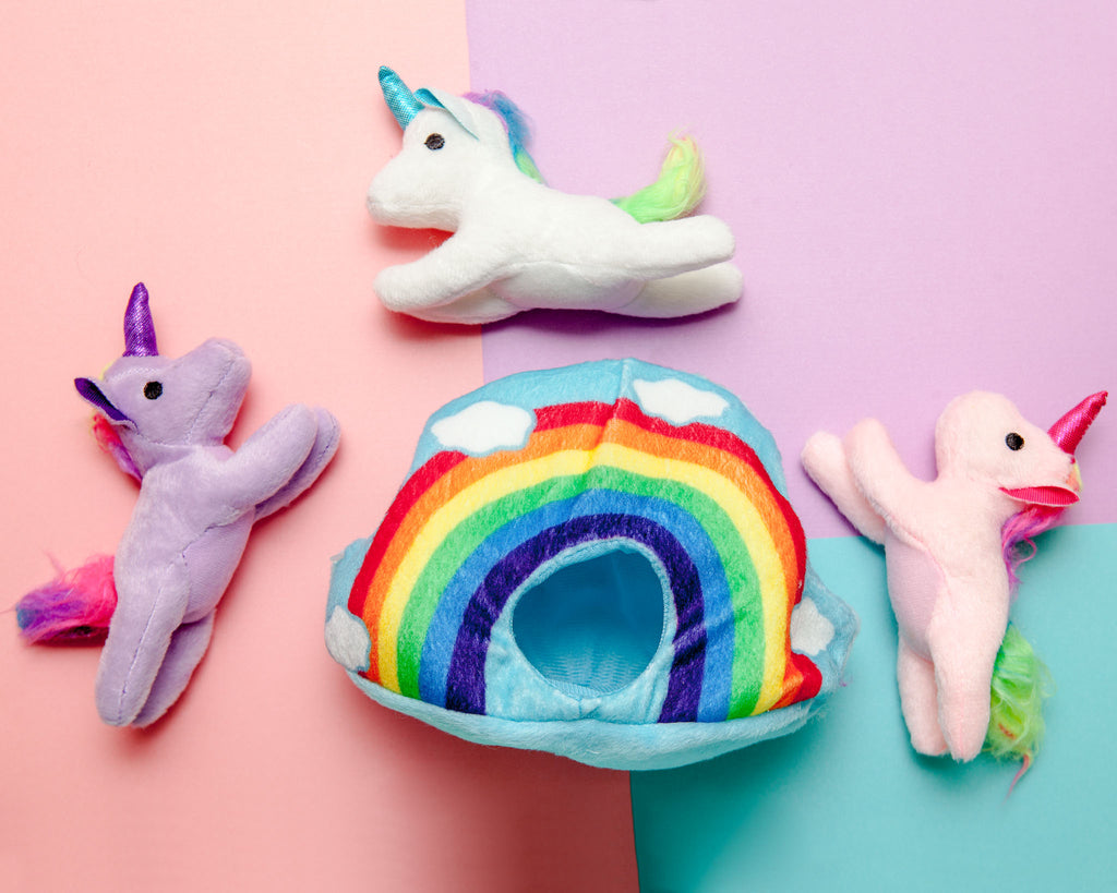 Hide & Seek Rainbow Interactive Toy Play SNUG AROOZ   