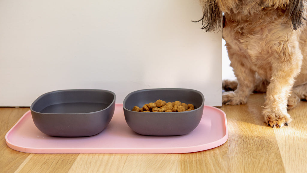 Basic Dog Placemat in Baby Pink Eat BASIC STUDIO   