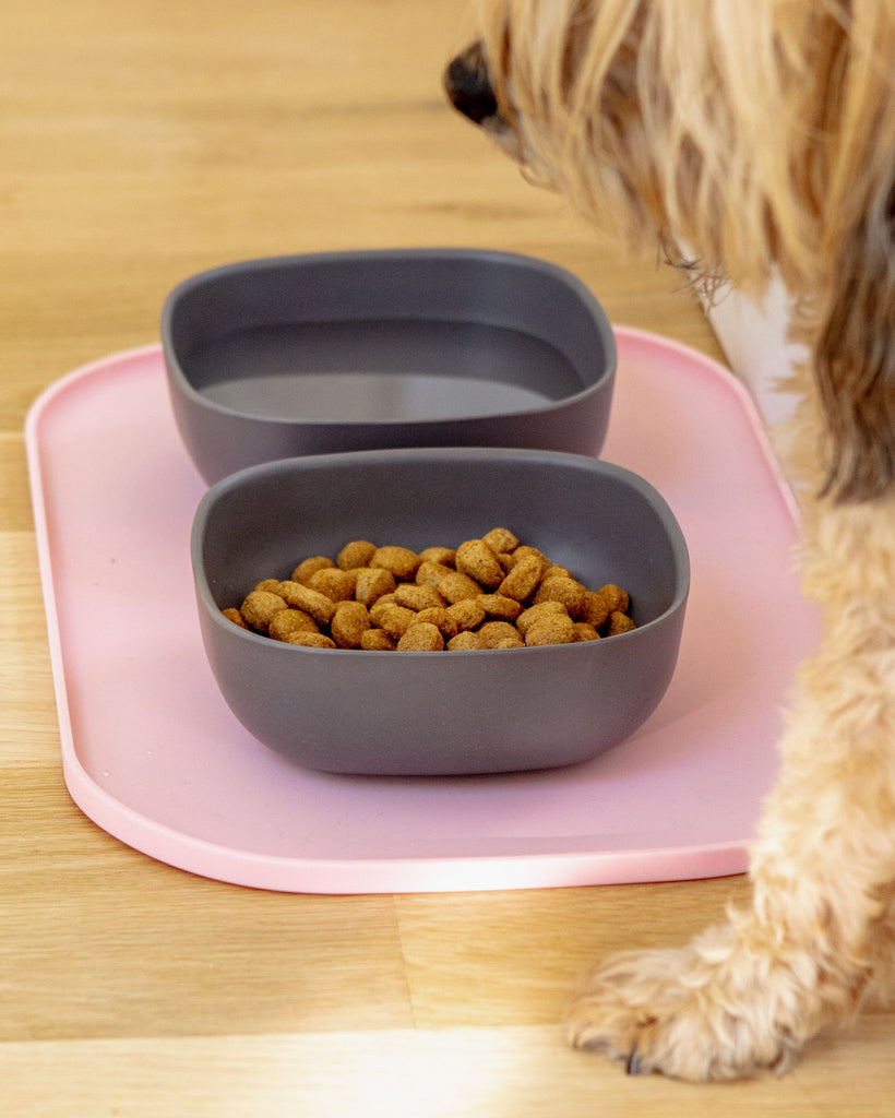 Basic Dog Placemat in Baby Pink Eat BASIC STUDIO   