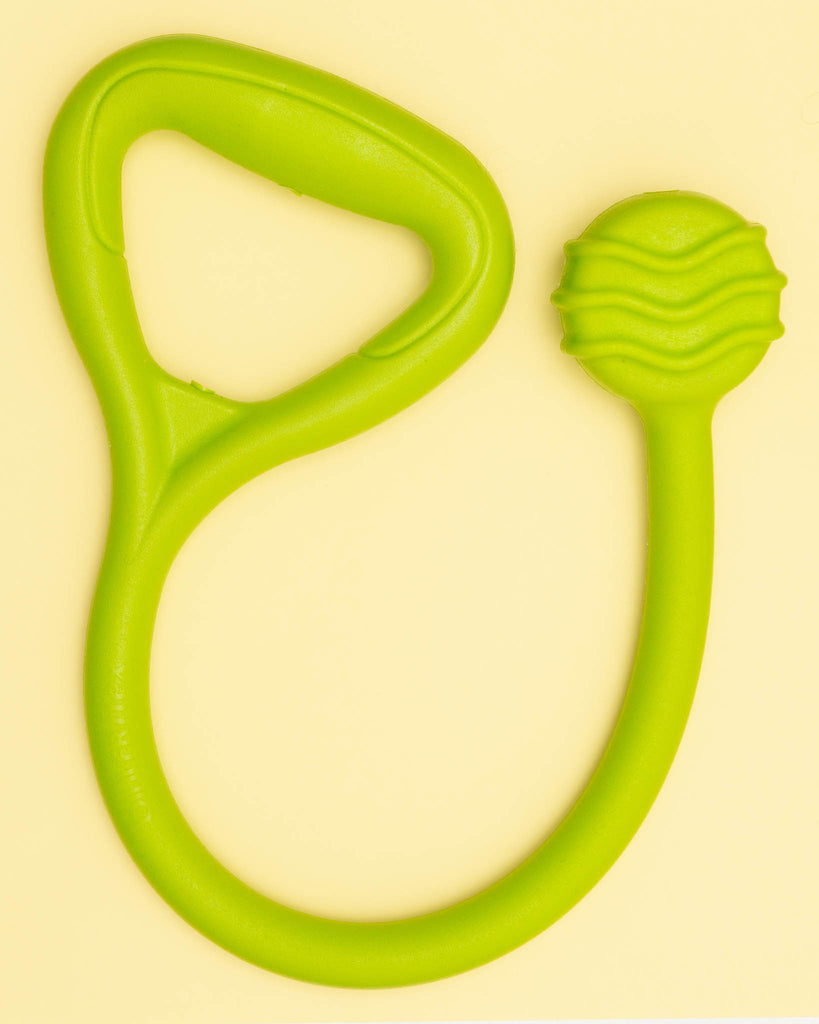 The Perfect Tug Toy in Safety Green (Made in the USA) Play JERSEY DOG CO.   