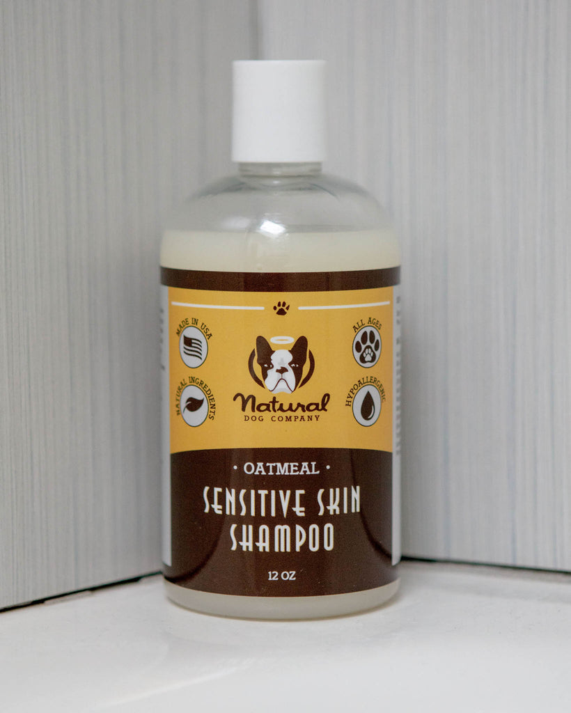 Sensitive Skin Oatmeal Dog Shampoo clean NATURAL DOG COMPANY   