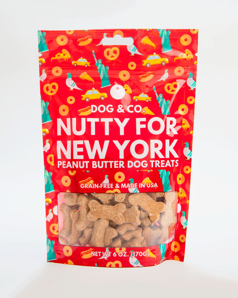 Nutty for New York Peanut Butter Dog Treats Eat DOG & CO. COLLECTION   