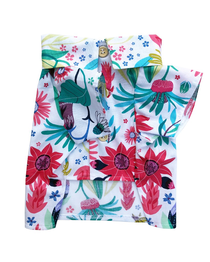 DOG THREADS | Blossom BBQ Shirt Apparel Dog Threads   